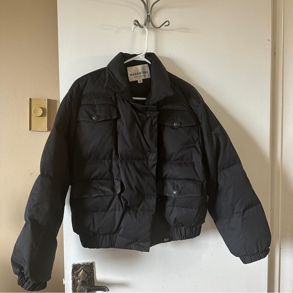 Black puffer jacket - Picture 2 of 6